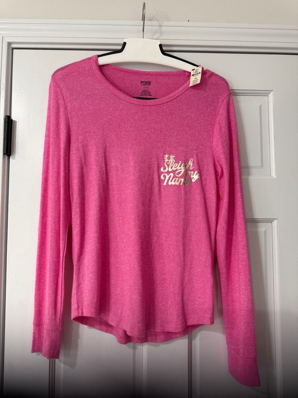 Victorias Secret Pink So Soft  Sleep Top Warm Weather Pajamas Size Medium